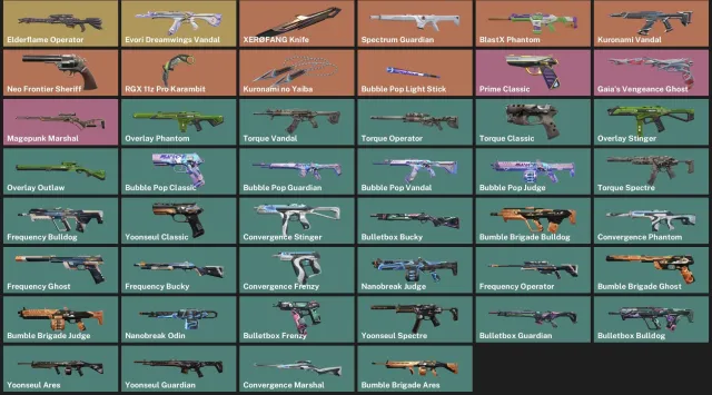 EU💎🌊Kuronami no Yaiba, Kuronami Vandal, XERØFANG Knife, Neo Frontier Sheriff💎🌊, Sale, Under calibration, Agents: 12, Skins: 46