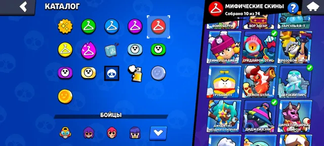 (NEGOTIABLE) ACCOUNT IN BRAWL STARS JUICY COOL SKINS TWO ITEM KEYS, 39006 trophies, 83 brawlers, 11 primes