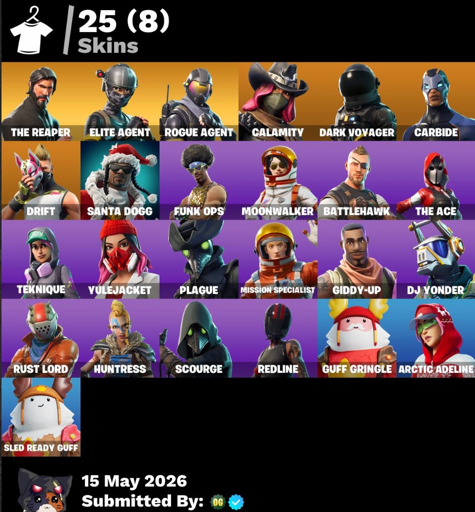 💲AUTO-ISSUE💲 25 SKINS 🧡The reaper 🧡 TTL 🧡 Rogue Agent 🧡 CHANGE MAIL, Sale, skins 25