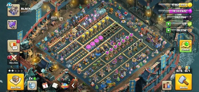 🏰18 TH🏰👑HEROES 110/110/95/85/55/20👑 ⭐NICE UPGRADING⭐High seas Scenery, 18 TH Родной Деревни, 10 TH Строителя