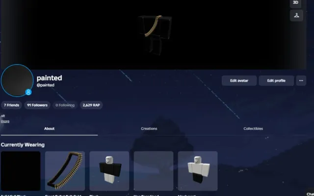 @painted rare roblox username super safe headless and korblox and arcane fedora, Продажа, Voice chat: Есть