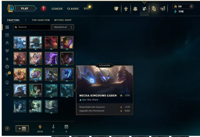 EUNE-No Ban 100K BE + 28 Skins✅Level 30 + Untouched Loot✅Unranked & unverified mail-Instant Delivery, Sale, level 30, champions 6, Unranked