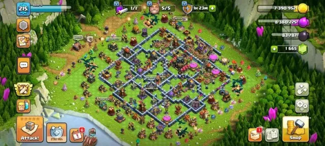 TH17 MAX ID | HERO'S: 71-73-42-61-30 | 1300+ CWL MEDEL | ALL EPIC EQUIPMENT | MAX DEFENSE, 17 TH Main Village