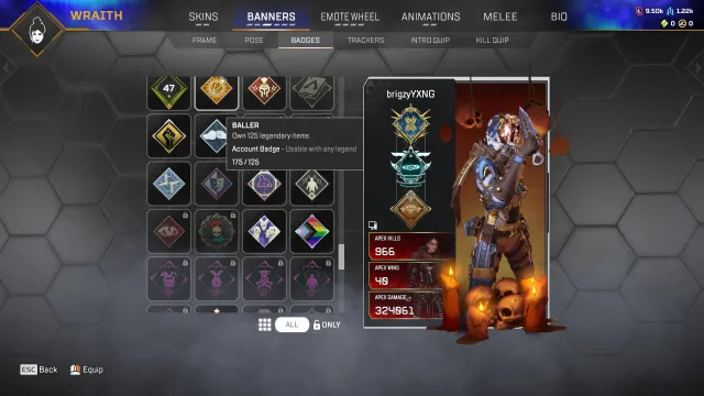 🍀 【 547 LVL 】Релик через несколько кейсов ♦️175 LEGEND SKINS♦️ EA APP + STEAM♦️ ПОЛНЫЙ ДОСТУП 🔑, Новичок, 547 уровень, Реликвия: Нет
