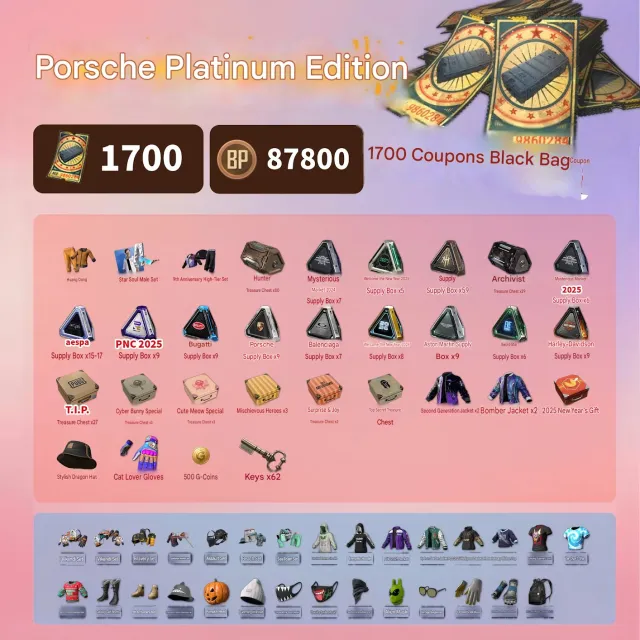 🎫 1700 КУПОНОВ | 💜 TWITCH КУРТКИ 1&2 | 👷 РАБОЧИЙ СЕТ | 📦 290+ ВСЕГО ЯЩИКОВ, Нет BATTLEGROUNDS Plus