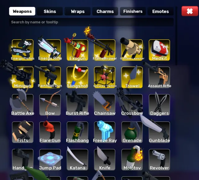 203 lvl Many guns, Accounts
