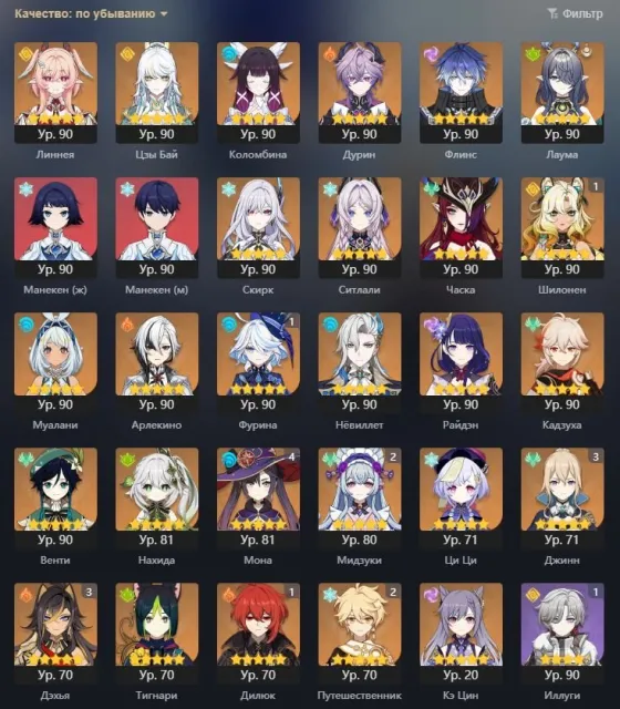 🌟AR60🌟Особистий Аккаунт🌟100% Дослідження🌟18 Івент 5⭐️, 8 Стандарт 5⭐️51 Персонаж 4⭐️, Будь-яка платформа, Пошта прив'язана, Ітер, Прокачаний, AR 60, Івент 18, Стандарт 8