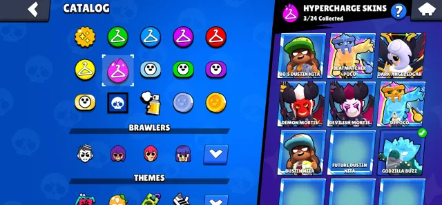 Taste account for your money, 46081 trophies, 104 brawlers, 19 primes
