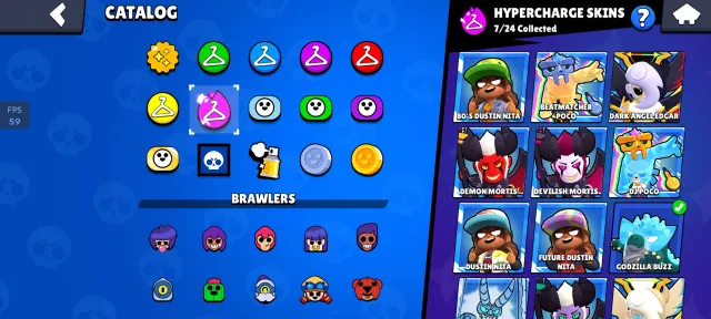 A good brawl stars account 🔥 full access only yours🔥 best for its price💯, 85000 кубков, 104 бравлеров, 47 праймов