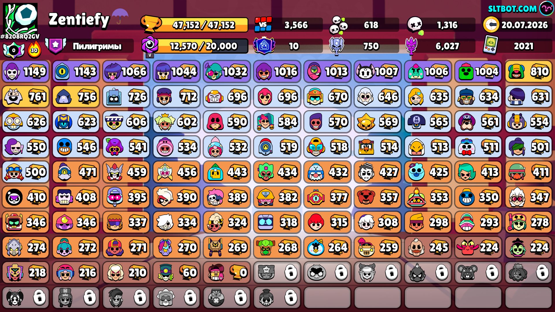 Mecha Mortis + a lot of other cool skins, trophies 47152, brawlers 93, primes 10