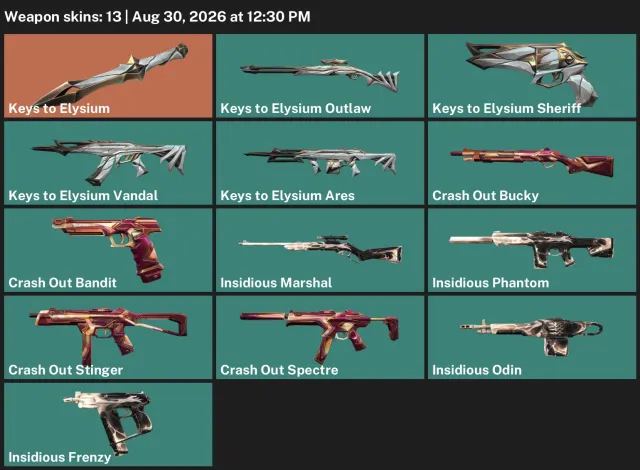 VALORANT ACCOUNT, 1 KNIFE, 13 SKINS!! INACTIVE FOR MORE THAN 70 DAYS!! FULLY LINKED TO EMAIL, Sale, Under calibration, Agents: 5, Skins: 14