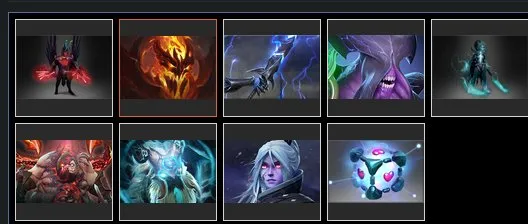 Vends compte avec arcanes (Void, Shaker, Io, Drow, Razor, TB, Pudge, SF, Phantom), Vente, 1000 MMR, 8000 honnêteté, 6000 politesse, 2500 matchs, 8100 heures