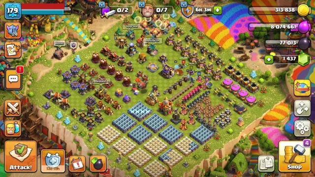 🔆TH 16 🔆Great account 🔆 Lvl 179, 16 TH Main Village