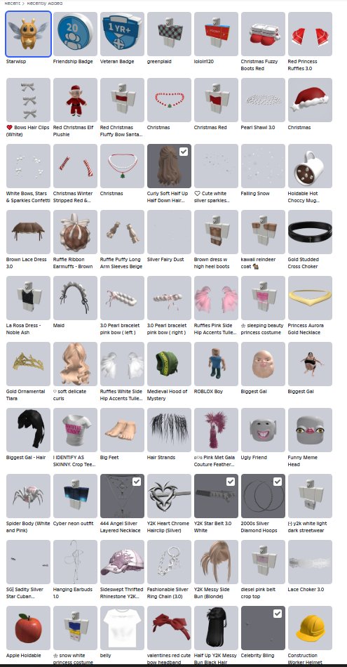 💸【ROBUX TOTAL 】💸 🌸 🌸🖤 SKINS+ ACCESSES+ ANIMS < WITHOUT MAIL, Sale, Voice chat: No