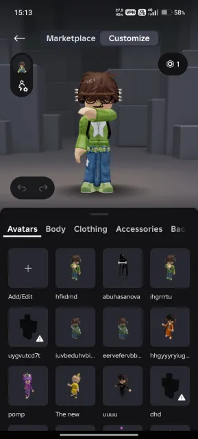 Great account in Roblox, Sale, Voice chat: Available