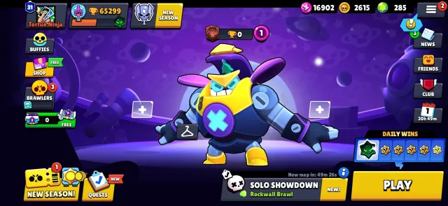 65.3K Trophies | 102/106 Brawlers | NC FREE | Antivirus 8-Bit & Phoenix Crow | Full Access, 65000 кубков, 102 бравлеров, 56 праймов