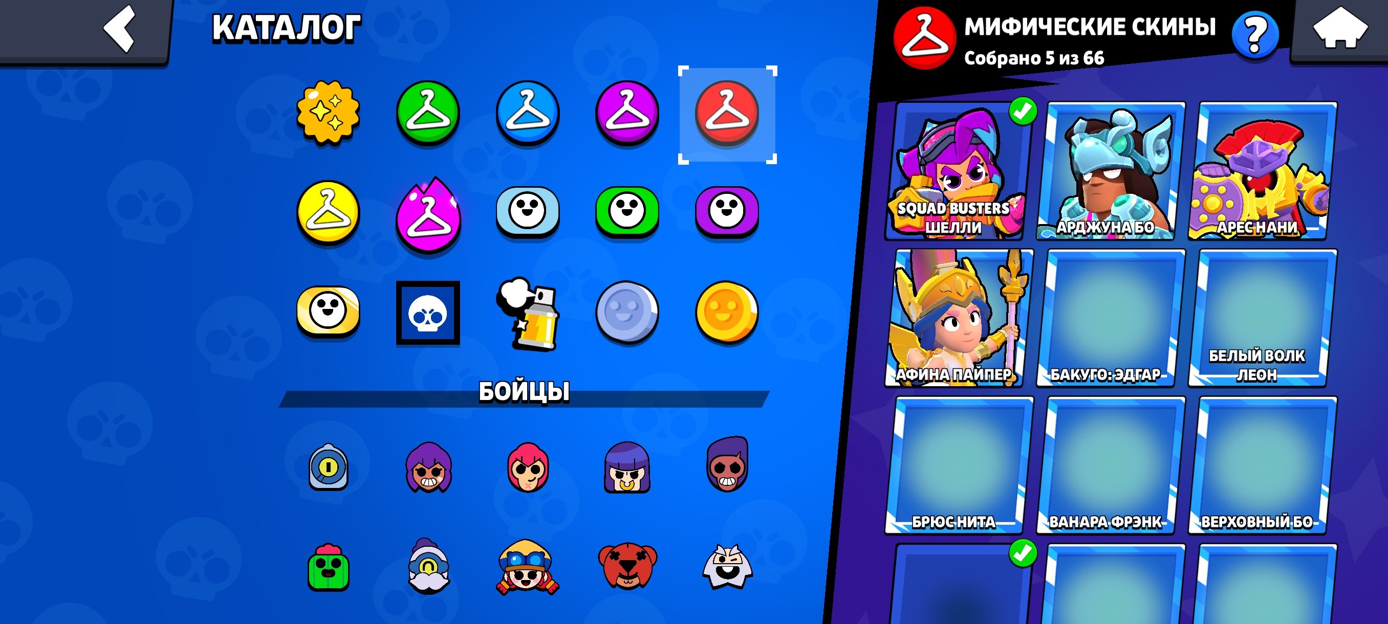 Fat acc 💥💥💥101fighters and very, very many, trophies 54100, brawlers 101, primes 31