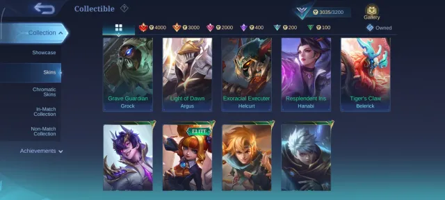 MLBB account — 43 heroes, 58K BP, Mythical Glory 25star, Sale, Rank: Mythical, Level: 30, Win rate: 60%, Heroes: 45, Skins: 20