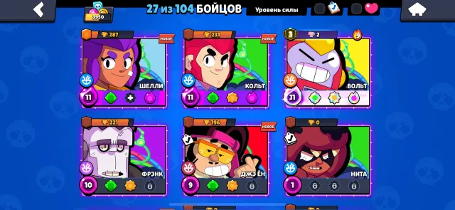 Itdidyidiysruzutsitsydoyeoyeyoeyoe, trophies 3950, brawlers 27, primes 3