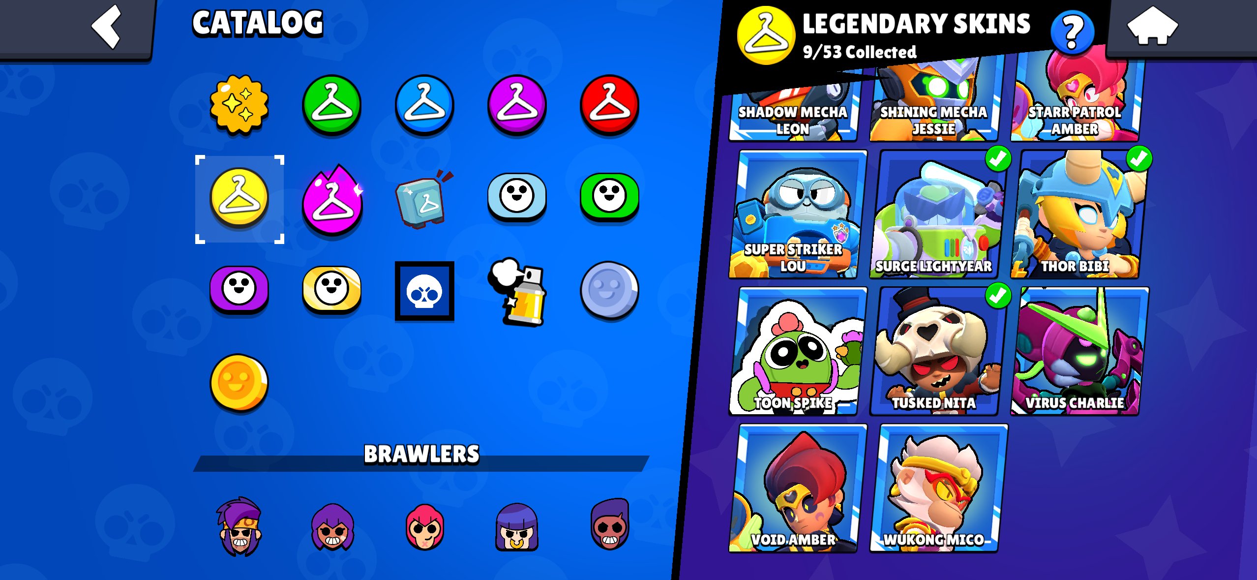 The account for sale is good and pumped, trophies 24163, brawlers 94, primes 6