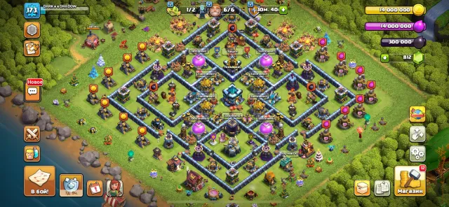 🟥⬛️ 𝟭𝟯 ТХ ФУЛЛ ЗАБОР ⬛️🟥 ГЕРОИ: 60/66/34/31/10 ♦️ 6 СТРОИТЕЛЕЙ ♦️ ОЛД ПРЕПЫ ♦️ АВТОВЫДАЧА 𝟮𝟰/𝟳, 13 TH Родной Деревни, 9 TH Строителя