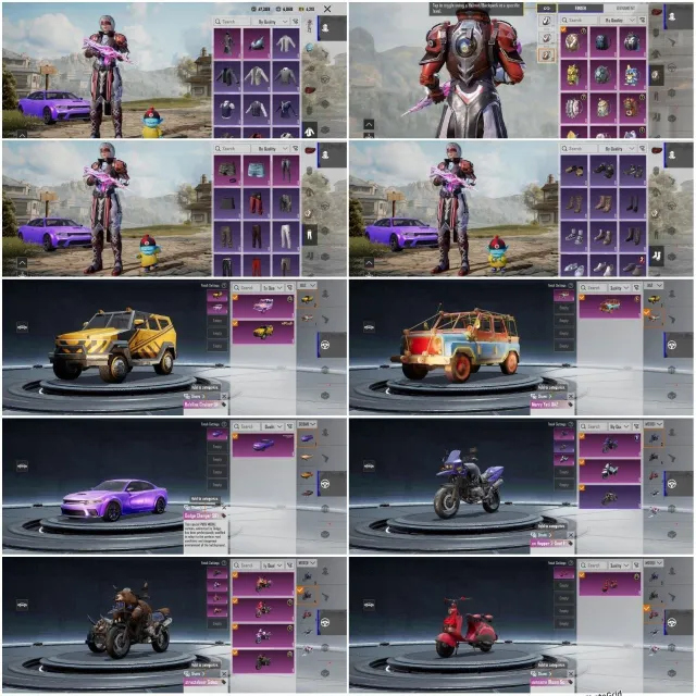 Dodge Purple SportCar/M416 Glacier Lvl 4(KillMsg)M24/Scarl/M762 Lvl 4(KillMsg)X-Suite/1 Pet, Продажа, 82 уровень, Ранг: Золото, 50+ мифик скинов, 10+ прокачиваемых оружий, 1-4 килл чатов, 1-5 спорт каров