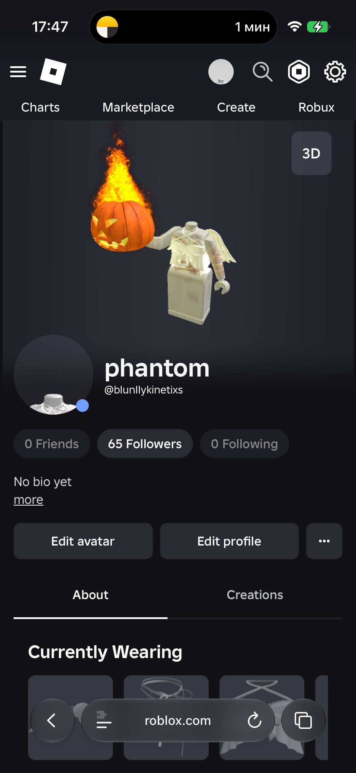 Female account with 🎃 Headless Horseman | 90K Total ⭐ | More feminine ✨ | Sapphire gaze ❤️, Sale, Voice chat: No