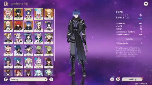 AR 28 FLINS+MOON OUTLINE 💜VARESA ❤️KINICH + NAVII SIGNATURE 💚SIDGWYN 💙JEAN 💚DILUC + LEGEND FROM THE STORY, Any platform, Email linked, Any, Starter, AR 28