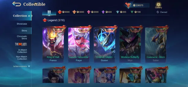 🔥World Under the Forester🔥Full Ling⚡️Lancelot Kishin-Hiro⚡️Haya Naruto-11.11⚡️Call Lss⚡️High WR⚡️, Sale, Rank: Mythical Immortal, Level: 158, Win Rate: 62%, Heroes: 138, Skins: 656