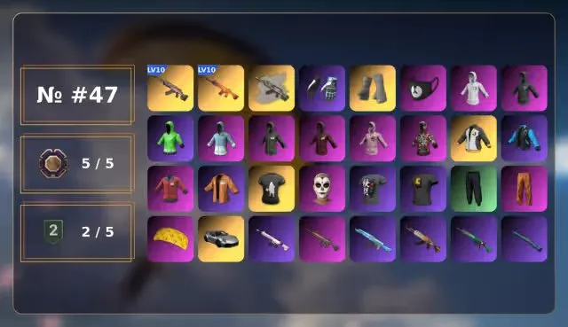 🐱👤 DMM T-Shirt | 👑 Just9n's Jacket | 🏆 PGI Title Wraps | 👥 Shroud's Gloves | ⚙ Gear Head - Beryl, Есть BATTLEGROUNDS Plus