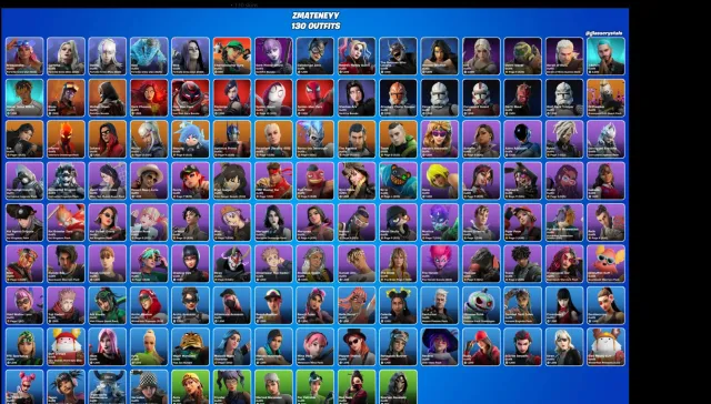 🔥 Fortnite Account | 130 Skins | 108 Pickaxes | Stacked Locker 🔥, Продажа, скины 130