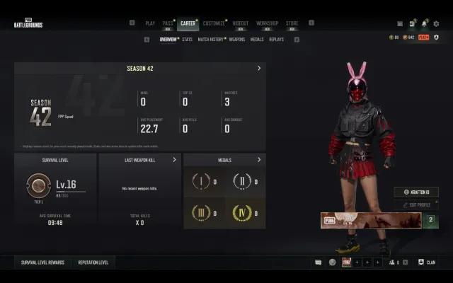 💥Smurf for ranking 💥 Ranked is open 💥 3x progressive: SLR | KAR98K | MK12 💥 Nickname change 💥, Yes BATTLEGROUNDS Plus