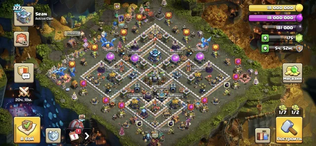 💥13TH Semi-Full 💥|◾️HEROES: 65/66/40/40|8◾️MAGIC ITEMS | FAT ACCOUNT |6 BUILDERS⚙️AUTO-DELIVERY, 13 TH Home Village, 9 TH Builder