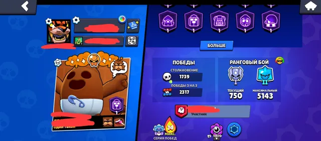 Immediately write the email for re-linking, 32349 trophies, 102 brawlers, 10 primes