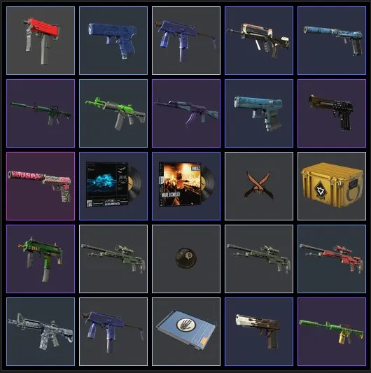 ✔FAT ACCOUNT✔PERSONAL✔INVENTORY OF 1600+✔PERSONAL✔FACEIT REGISTERED✔, Sale, With inventory, Has PRIME