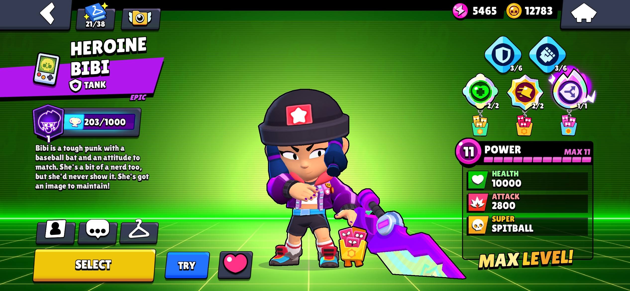 💎 SUPER OLD ACC ⚡ | HEROINE BIBI 🦸 | MECHA PIPER 🤖 | 31000 🏆 | ACC 2019 💎, trophies 31000, brawlers 100