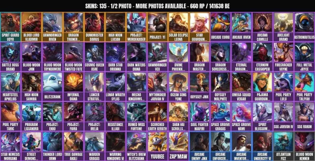 BRONZE II💎135 skins 🎯 168 champs💎141.6K BE💎Spirit Guard Udyr💎Project: Mordekaiser💎Star Guardian, Sale, level 555, champions 168, skins 135, Bronze