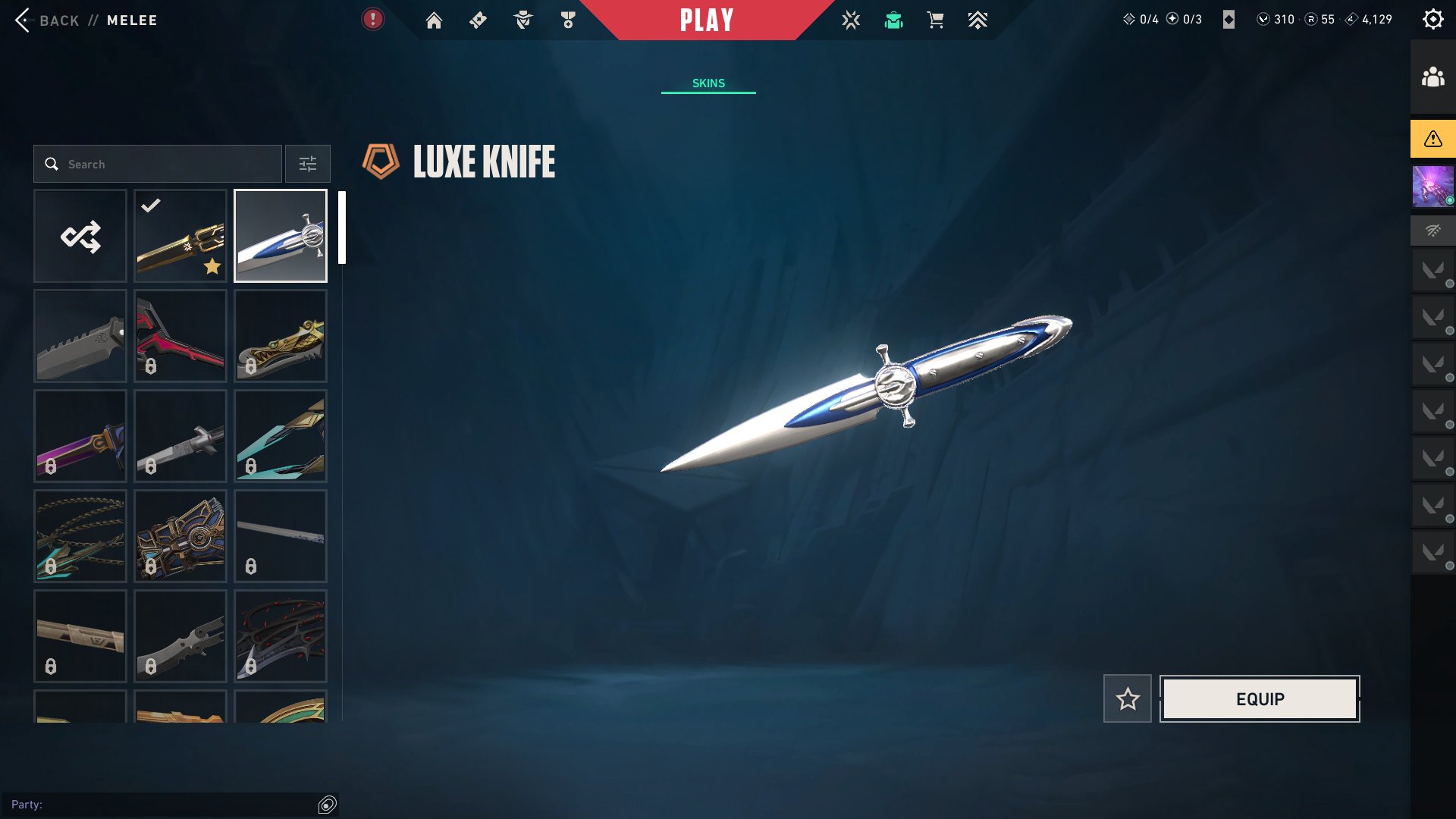 CHAMPIONS 2025/SILVER 2-CALIBRATION/TR/, Sale, Ranked unlocked, Agents: 13, Skins: 4