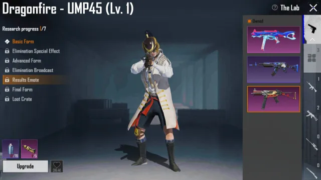 🏆 42 коллекция 💎 17 мификов✨ мифик с эмоцией🔫 Берил 1 ур и UMP45 1 ур, Продажа, 69 уровень, Ранг: Золото, 10+ мифик скинов, 1-9 прокачиваемых оружий, 1-4 килл чатов, Нет спорт каров