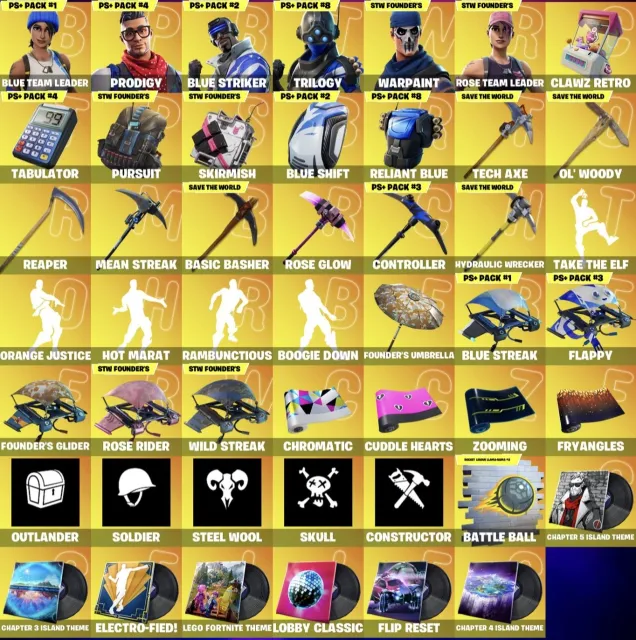 56 skins | OG STW | Leader of the Blue Team | Smarty | Blue Fighter | Indigo | Werewolf | Trooper | Sale, skins 56