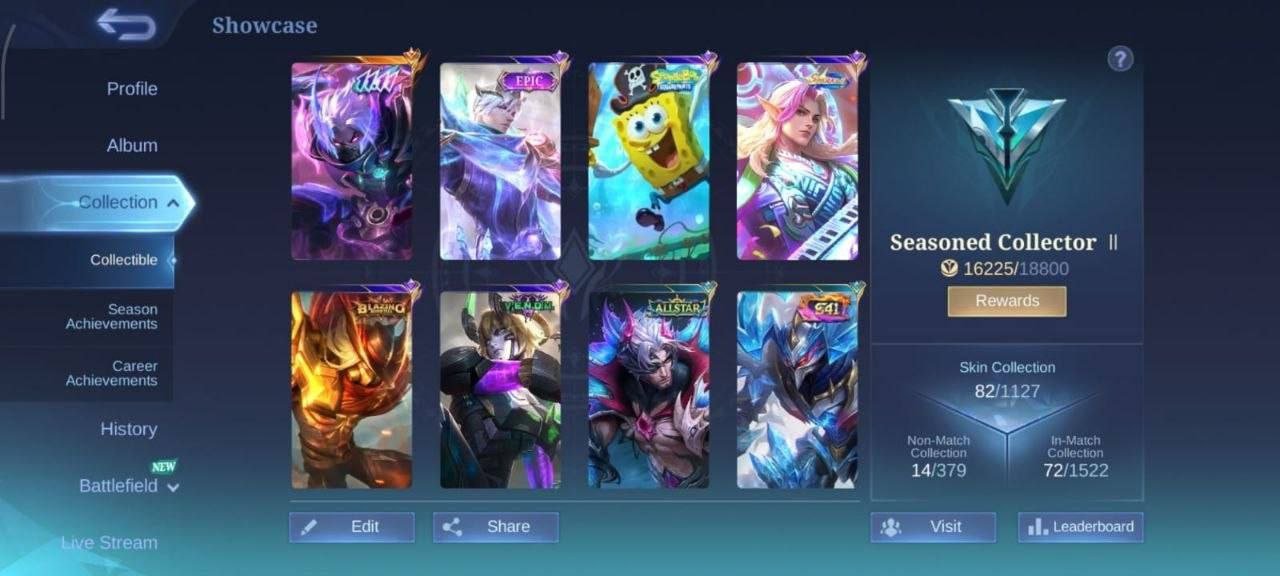 Hayabussa 11.11, Sale, Rank: Legend, Level: 20, Winrate: 50%, Heroes: 80, Skins: 82