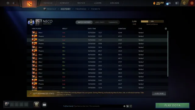 💥 Divine 2 ❇️ Main Pool ❇️ 5006 MMR❇️12000 Honesty ❇️Personal Account ❇️ Lifetime Guarantee, Sale, 5006 MMR, 12000 Honesty, 11048 Politeness, 460 Matches, 468 Hours