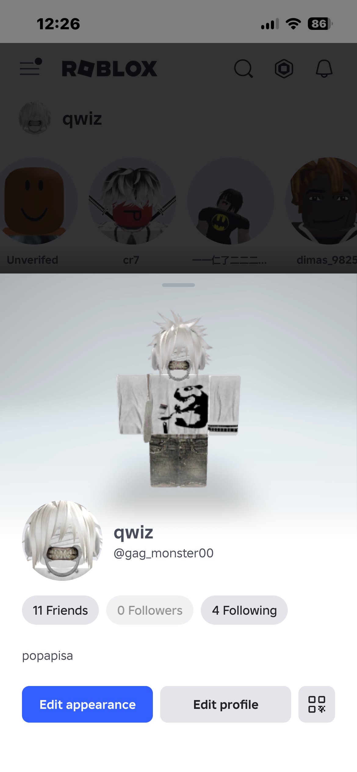 I'm selling my account, Sale, Voice chat: No