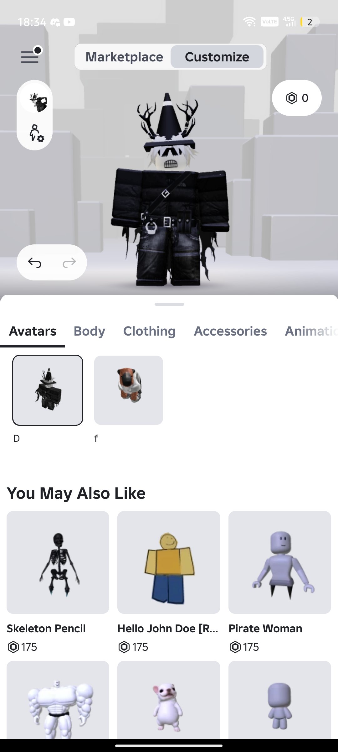 Roblox account, Sale, Voice chat: No