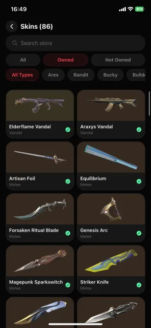 ACCOUNT 23 YEARS | RANKING | 86 SKINS | VCT26, MAGEPUNK SPARKSWITCH, Sale, Under ranking, Agents: 29, Skins: 86