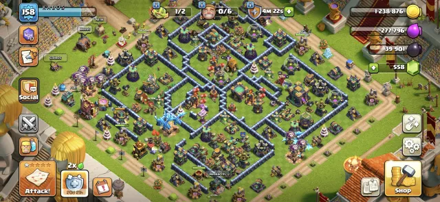 🏰14 TH🏰👑ГЕРОИ 85/85/50/60/30👑🌸 ⭐ХОРОШЕЕ УЛУЧШЕНИЕ⭐, 14 TH Родной Деревни, 9 TH Строителя