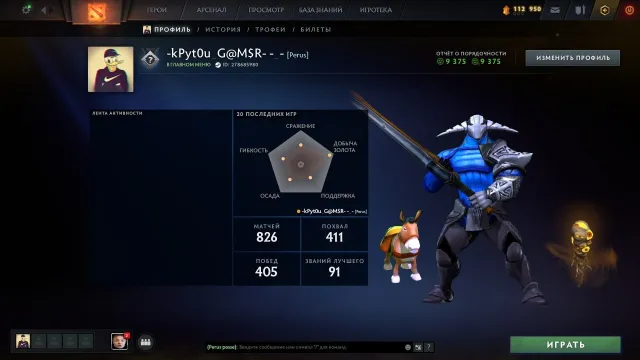 Mainpool Full Access Recalibration AVAILABLE, Sale, 5000 MMR, 10000 Behavior score, 10000 вежливости, 2222 games, 2222 hours