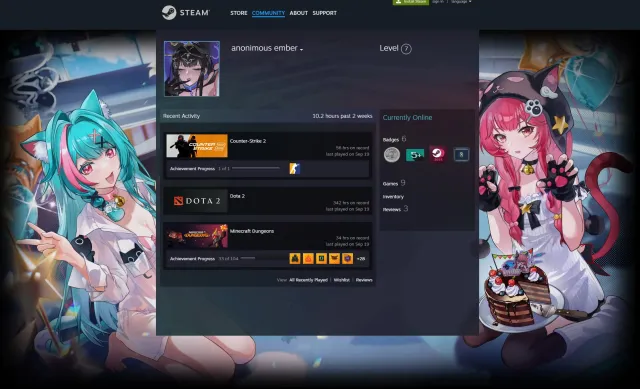 🛒Dota 2 Arcana, God of War Ragnarök, Prime Cs2, Minecraft Dungeons🛒🔐Maximum Security🔐, Sale, 9387 Honesty, 9024 Politeness, 282 Matches, 342 Hours