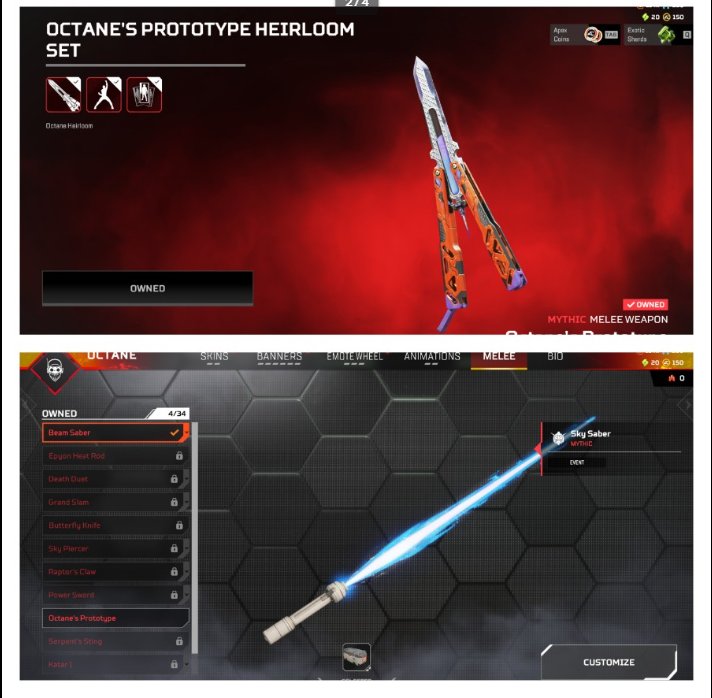 S27 PREDATOR #154 | LVL 1220 | 423 LEGENDARY | OCTANE MYTHIC | 25K KILLS |, Apex Predator, 1220 level, Relic: Yes