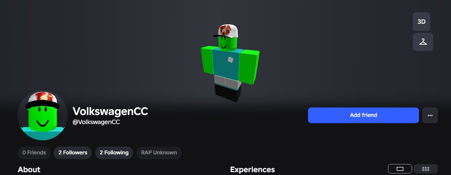 ✅2014 account | 💎NameSnipe💎 | 💫VolkswagenCC💫 | Not verified✅, Sale, Voice chat: No